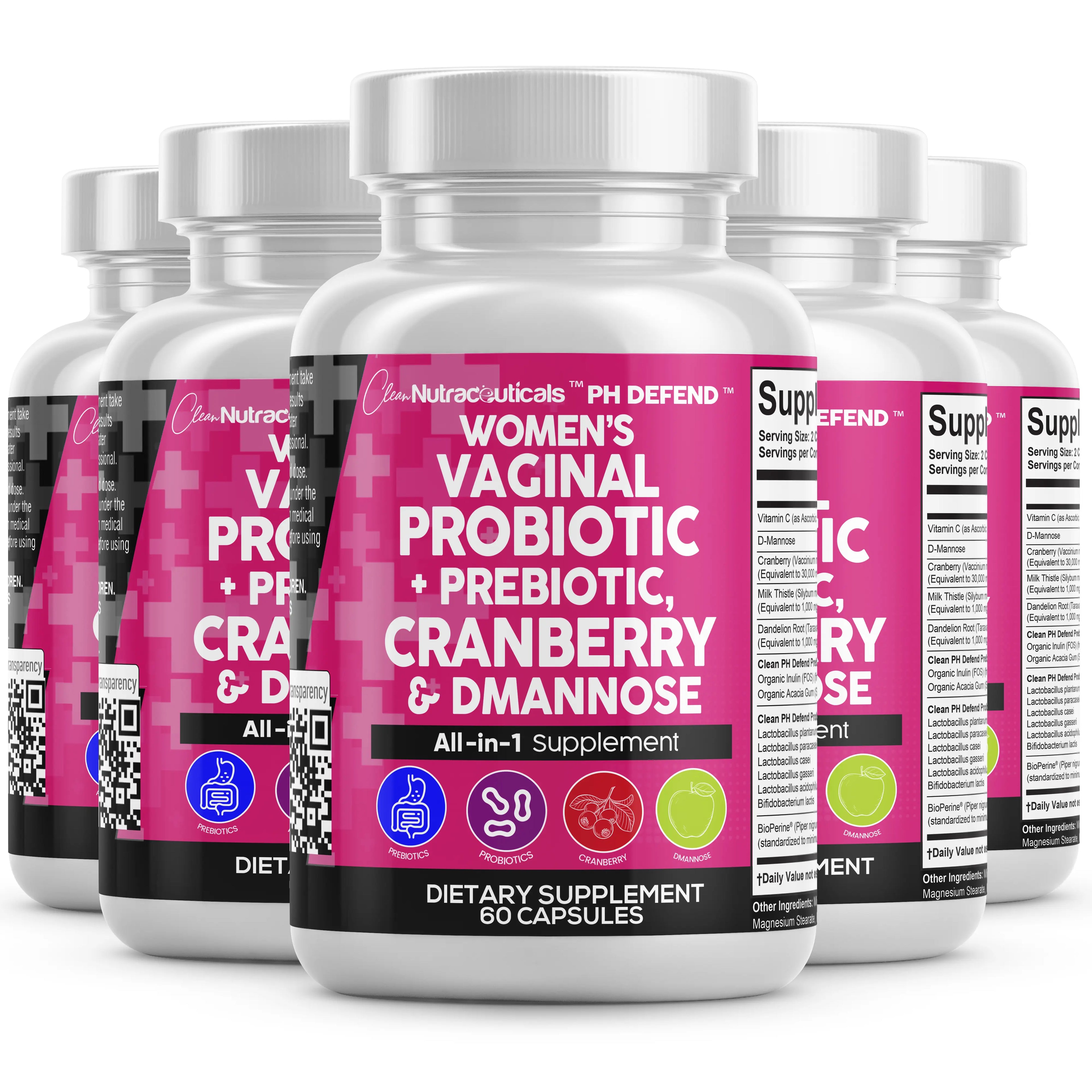 Women'S Vaginal Probiotic + Prebiotics